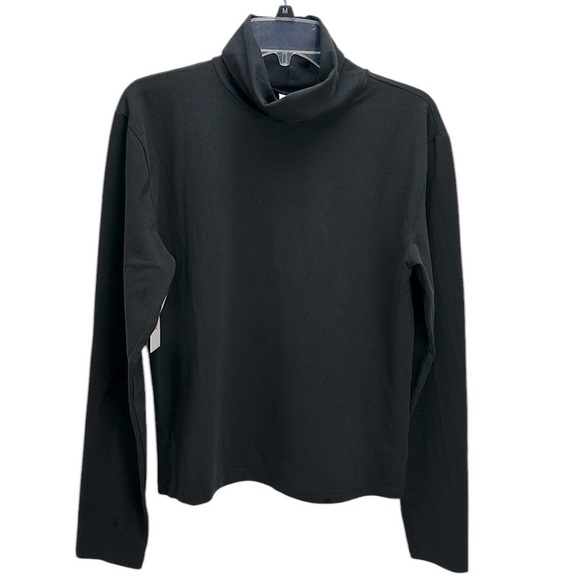 Aritzia Tna Chill Asa Black Turtleneck Top XL - Picture 1 of 12